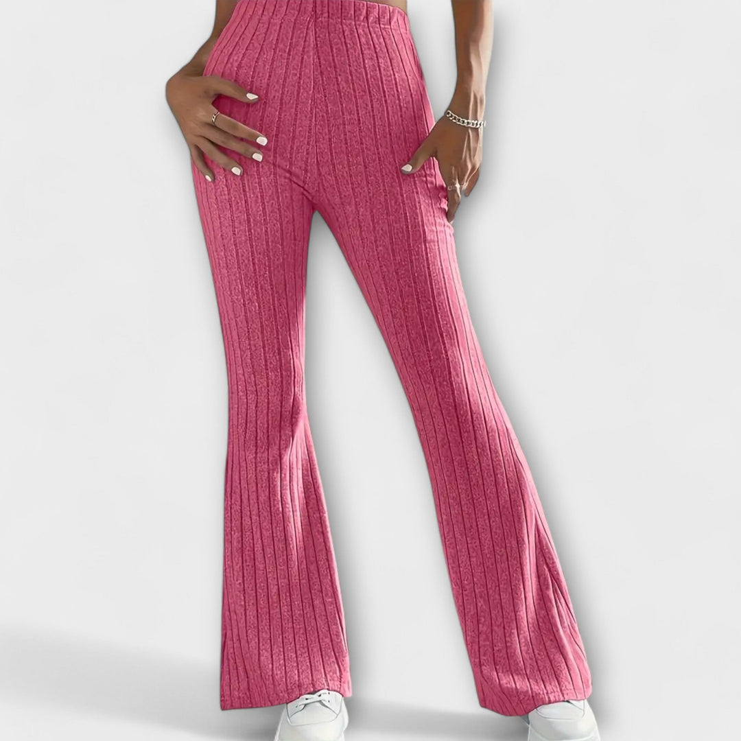 Wibke - Elegante Strick-Schlaghose