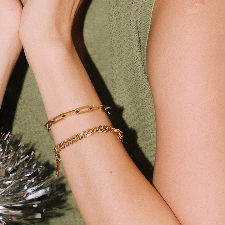 Gold Chain Bracelet Órlaith