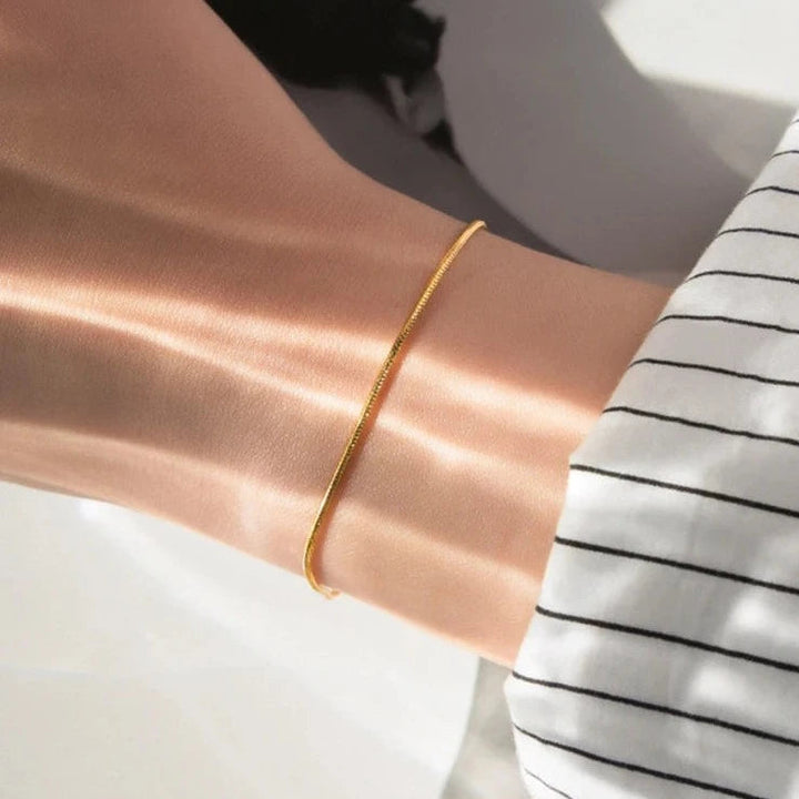 Gold Chain Bracelet Béibhinn