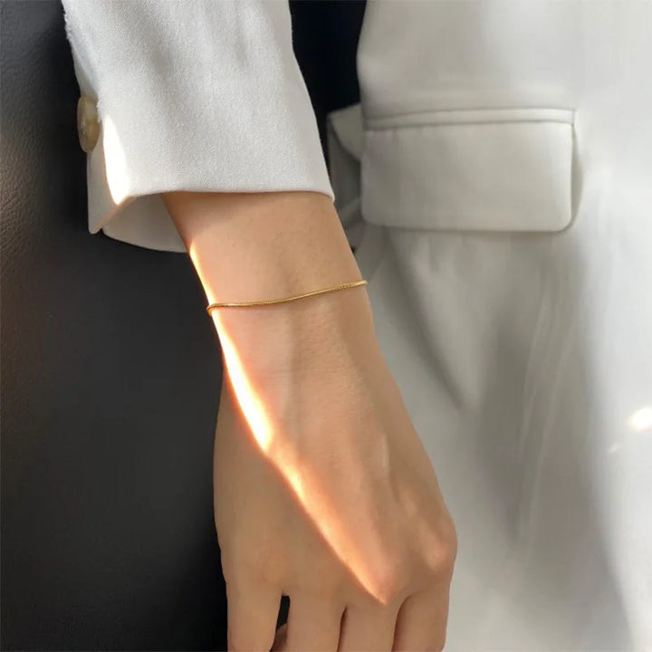 Gold Chain Bracelet Béibhinn