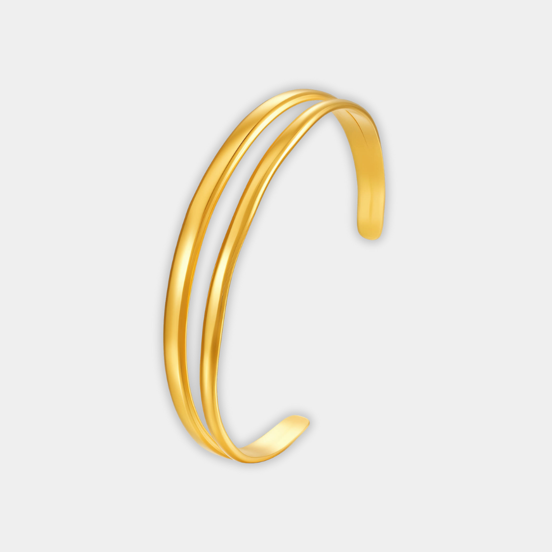 Gold Cuff Bracelet Sorcha