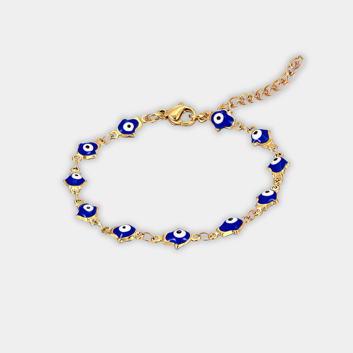 Gold Evil Eye Bracelet Aoibhinn