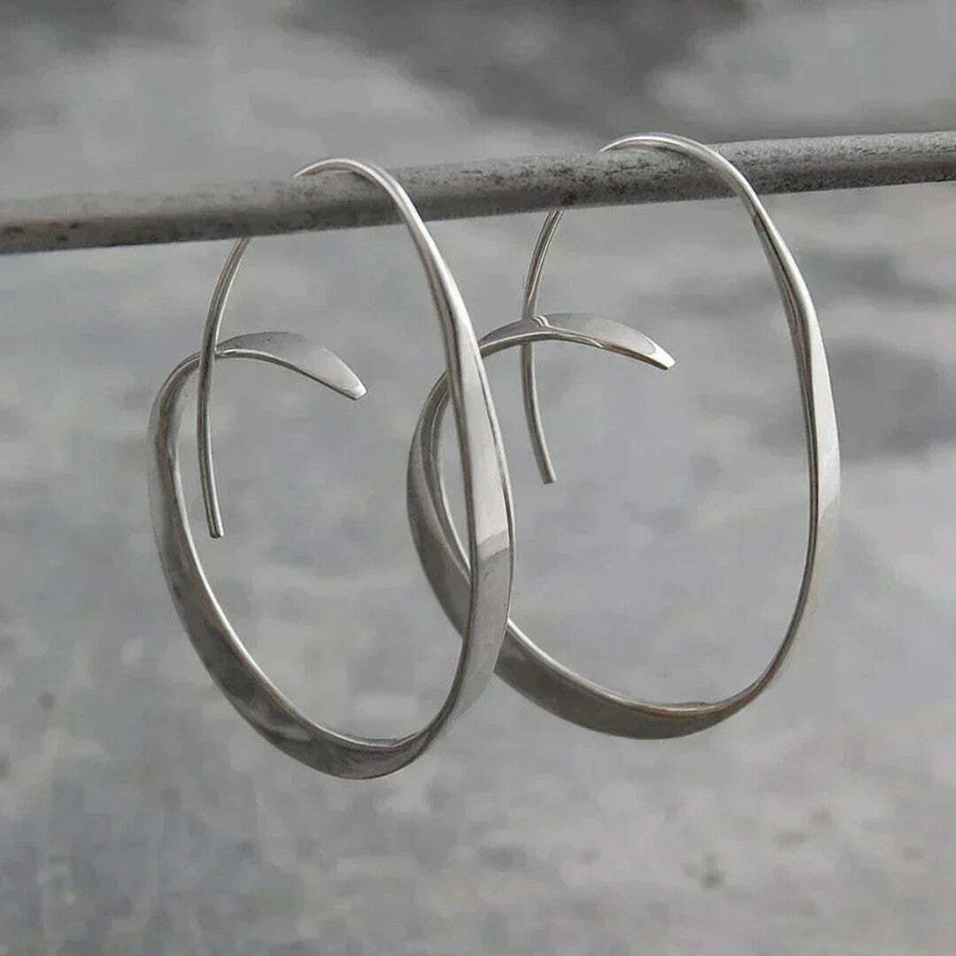 Silver Drop Earrings Kinsale