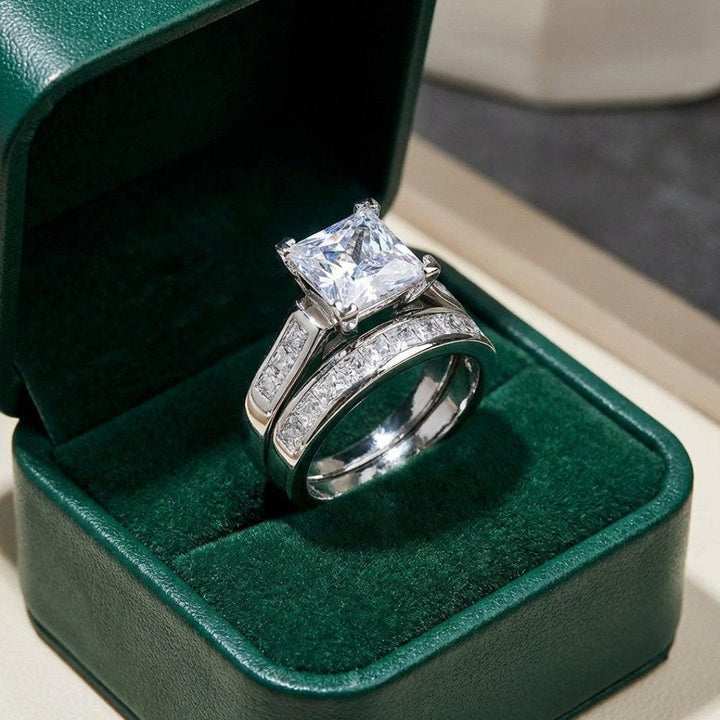 Silver Ring Siobhán with Cubic Zirconia