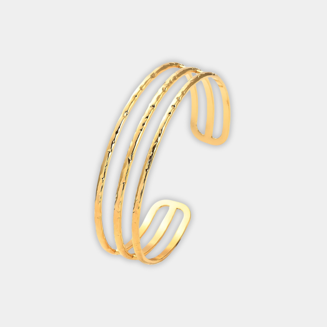 Gold Cuff Bracelet Eithne