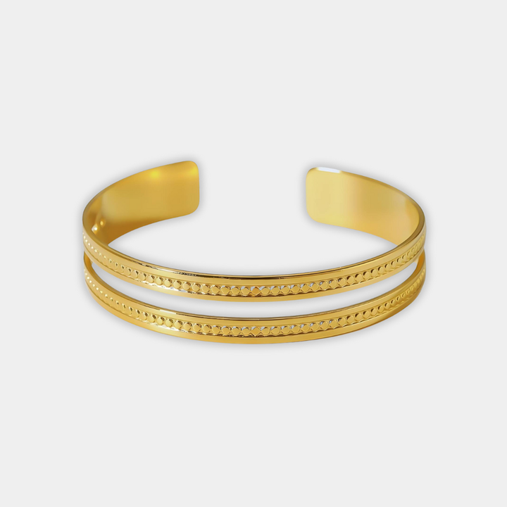 Gold Cuff Bracelet Nuala
