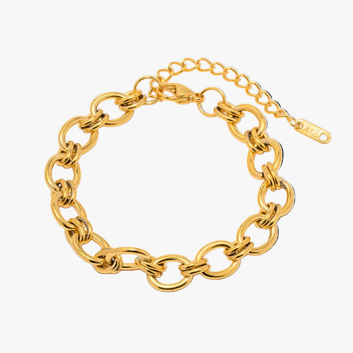 Gold Chunky Link Bracelet Béibhinn