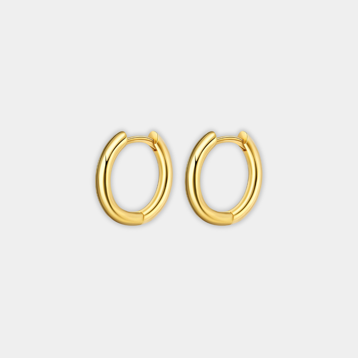 Gold Hoop Earrings Aoife