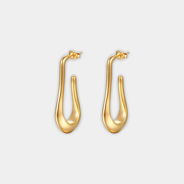 Gold Hoop Earrings Dervla