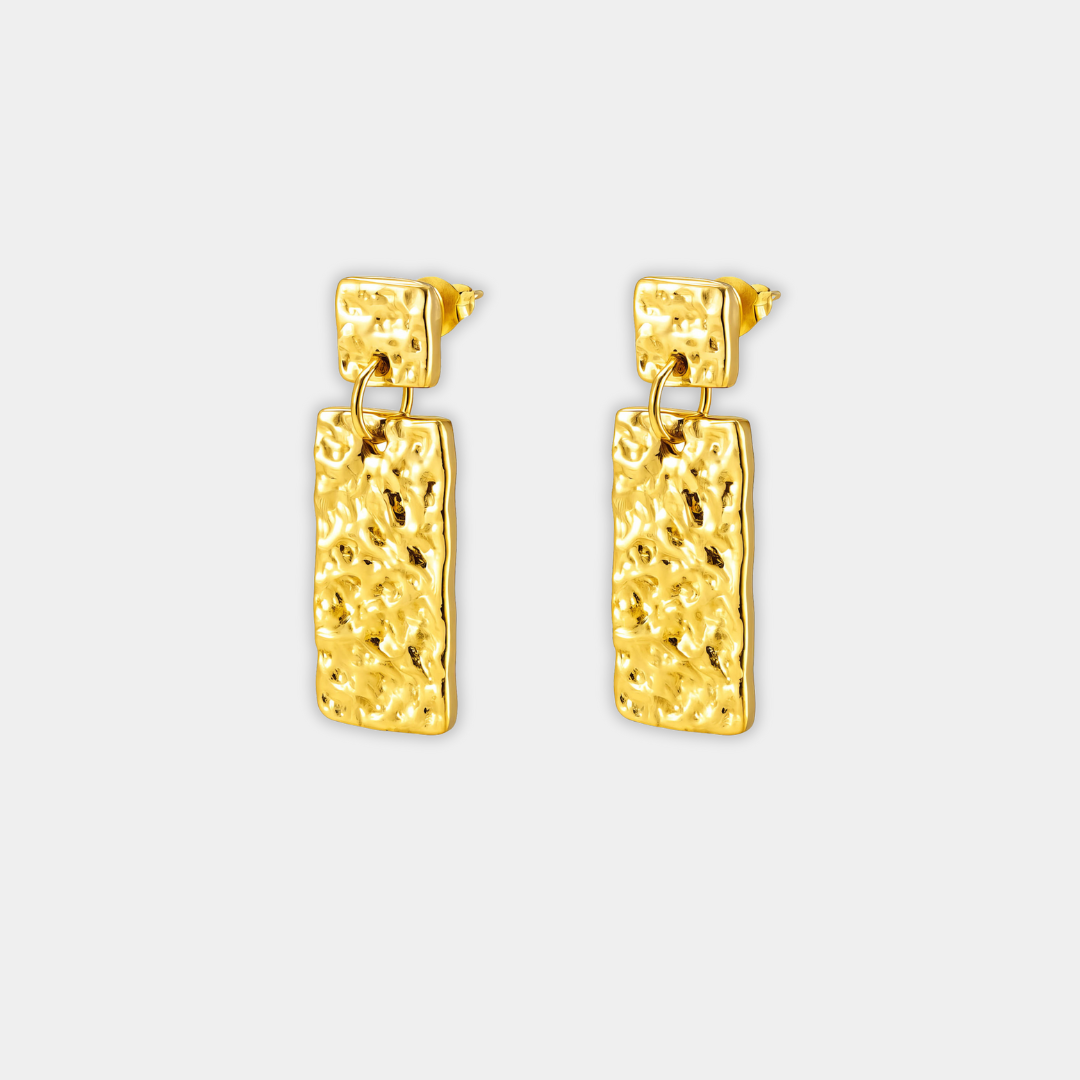 Gold Drop Earrings Aoife