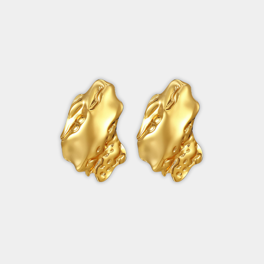 Gold Stud Earrings Maeve