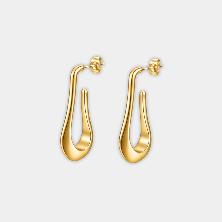 Gold Hoop Earrings Aisling