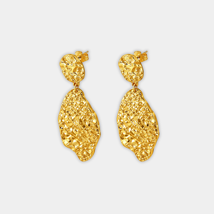 Gold Drop Earrings Siobhán