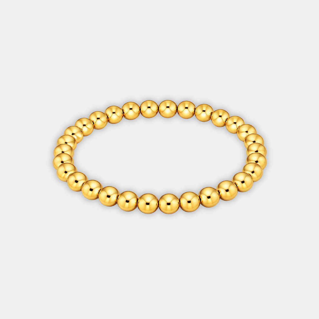 Gold Beaded Bracelet Nóra