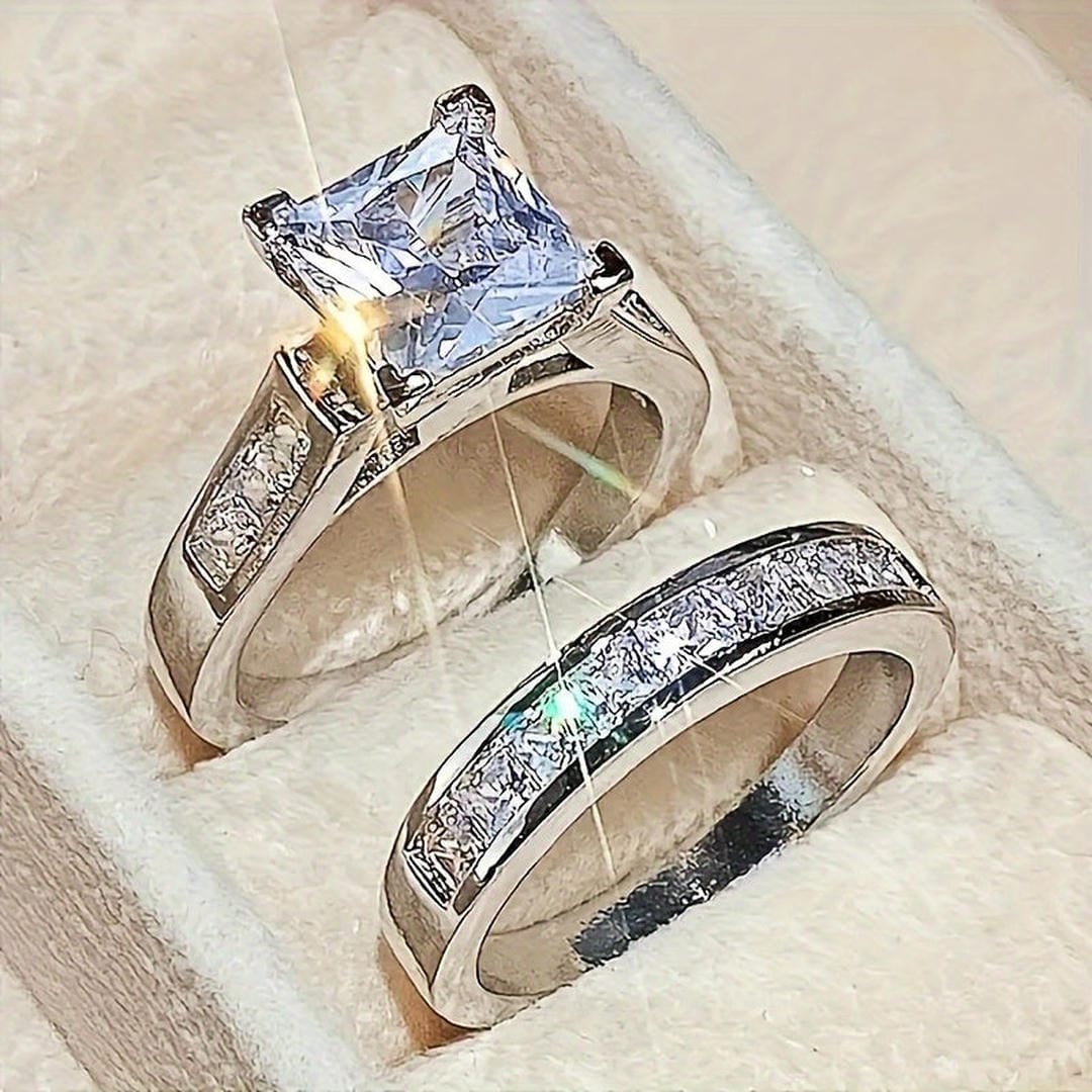 Silver Ring Siobhán with Cubic Zirconia