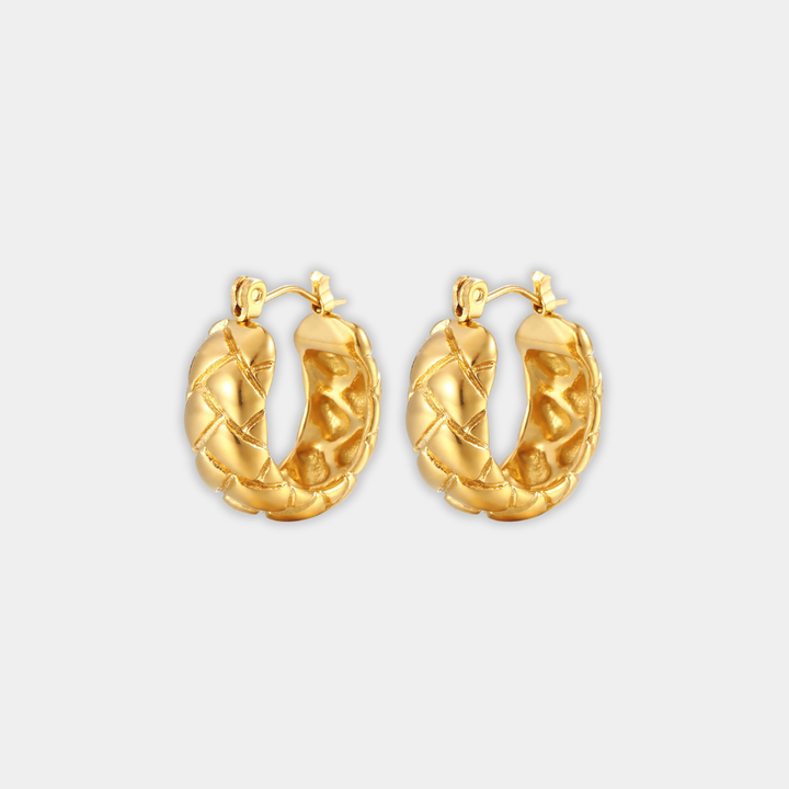 Gold Hoop Earrings Treasa
