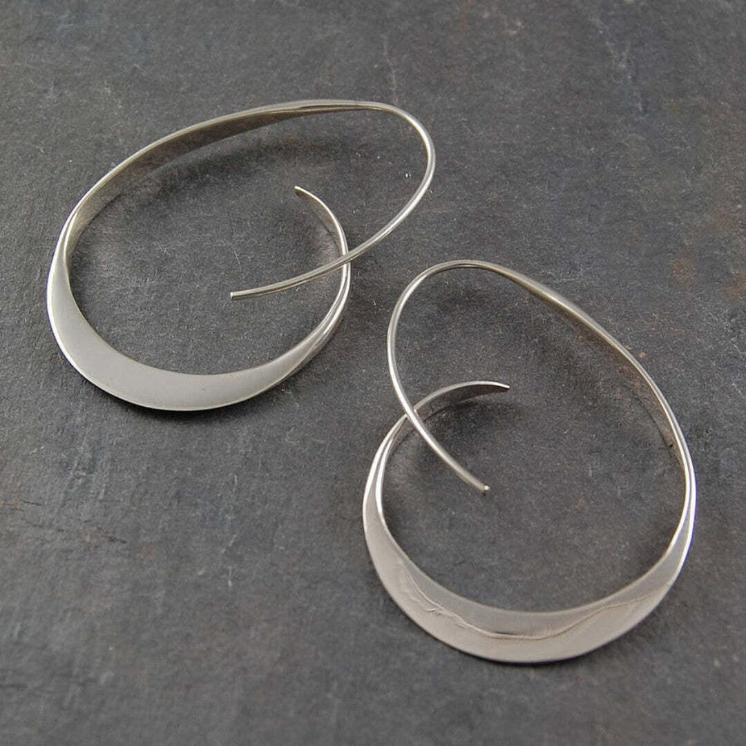 Silver Drop Earrings Kinsale