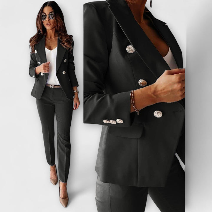 Jaya - Schwarzer Anzug mit Blazer und Hose