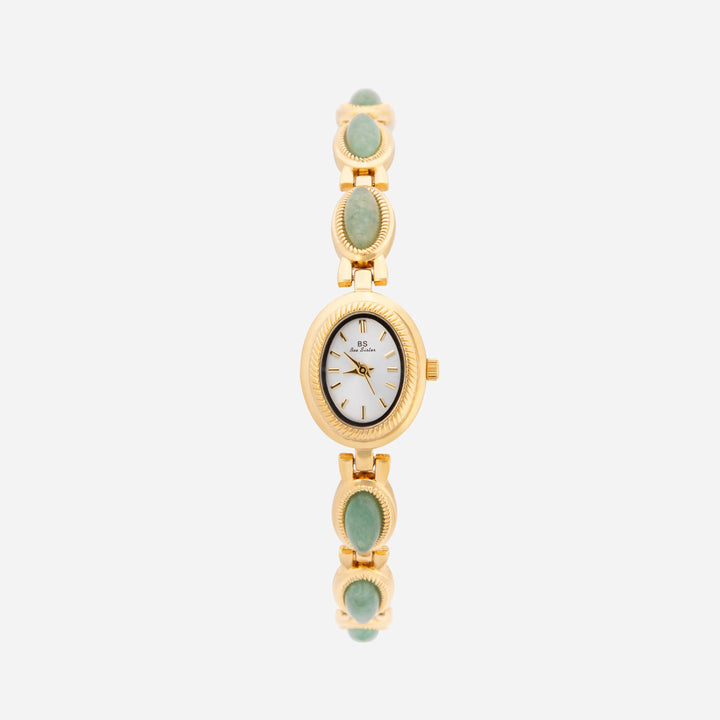 Silver Watch Dervla with Turquoise Stones