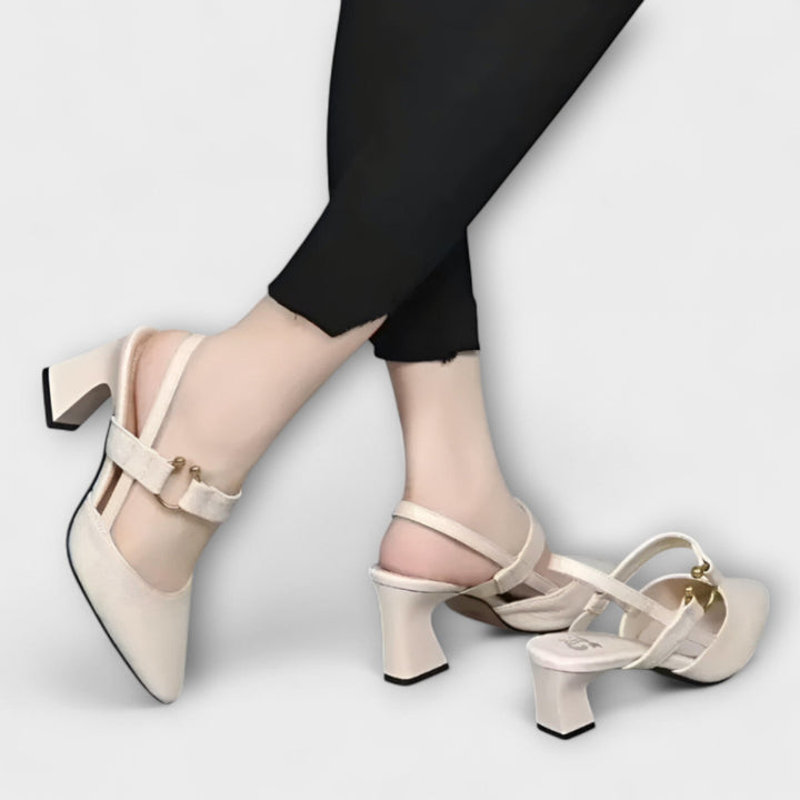 Cordelia - Elegante Schnallen-Slingbacks