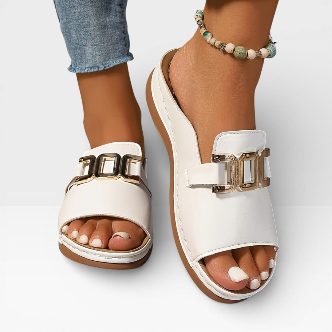 Elegante Sandalen mit Schnalle für Damen – Bequeme Passform