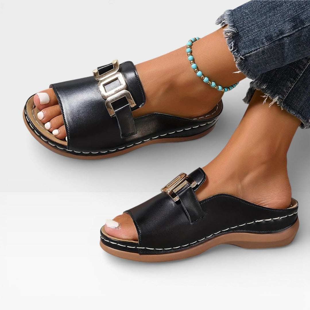 Elegante Sandalen mit Schnalle für Damen – Bequeme Passform