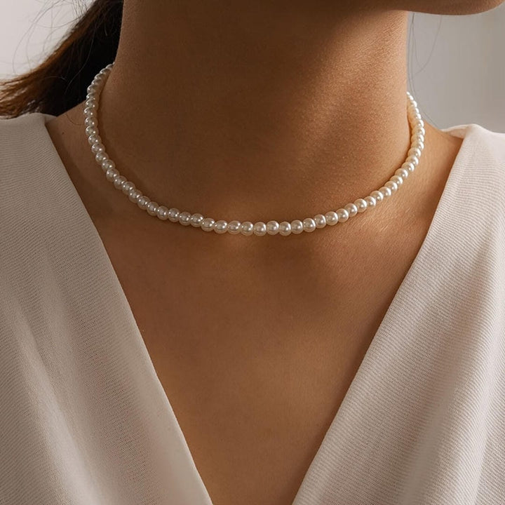 Pearl Beaded Necklace Áine