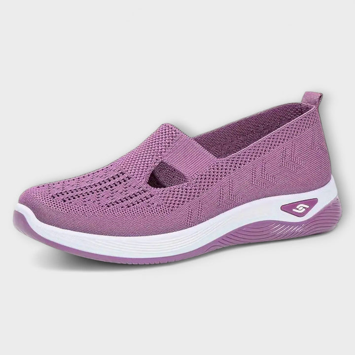 Marlene - Orthopädische Wanderschuhe in Flieder