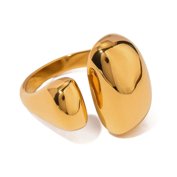 Gold Open Ring Béibhinn