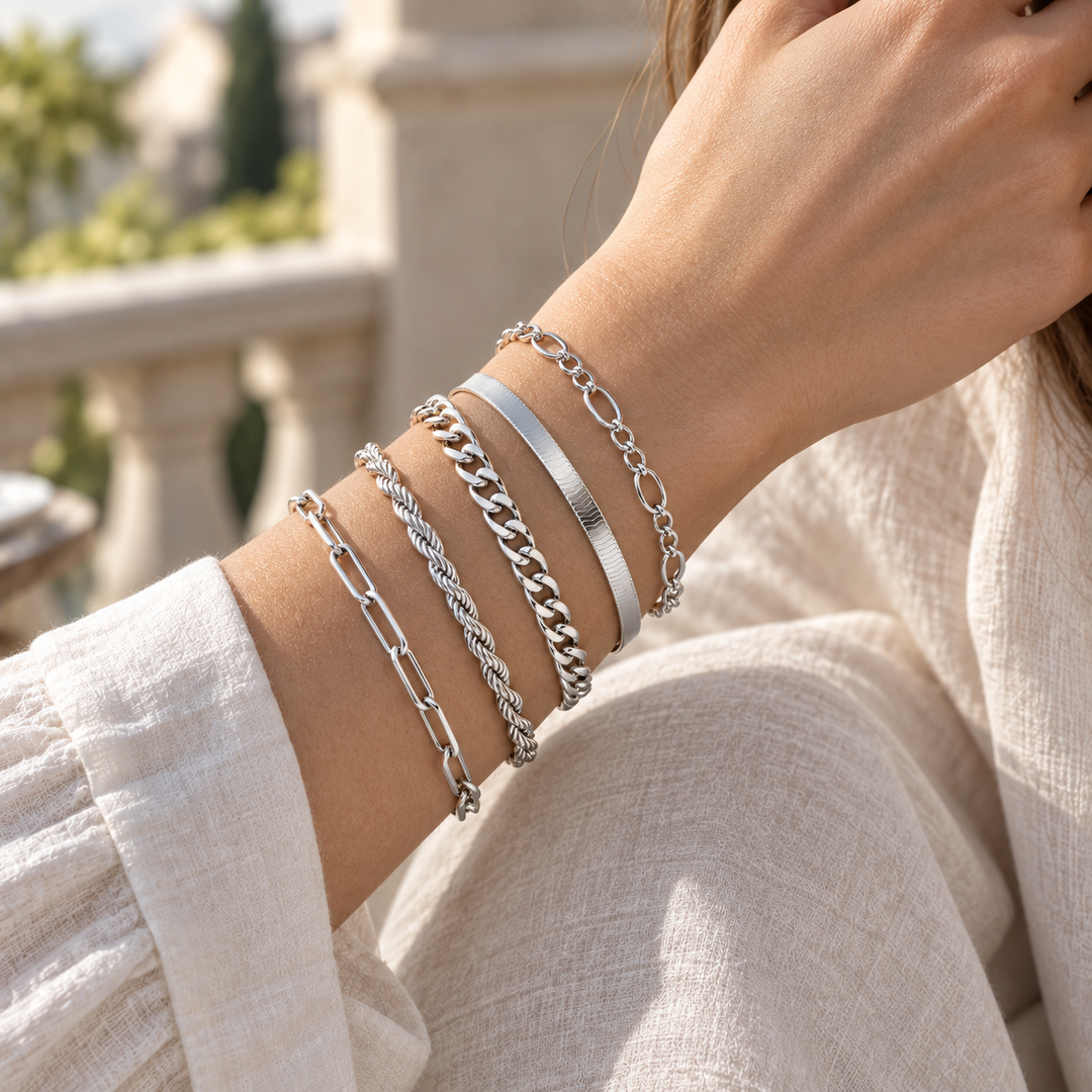 Gold-Tone Bracelet Set