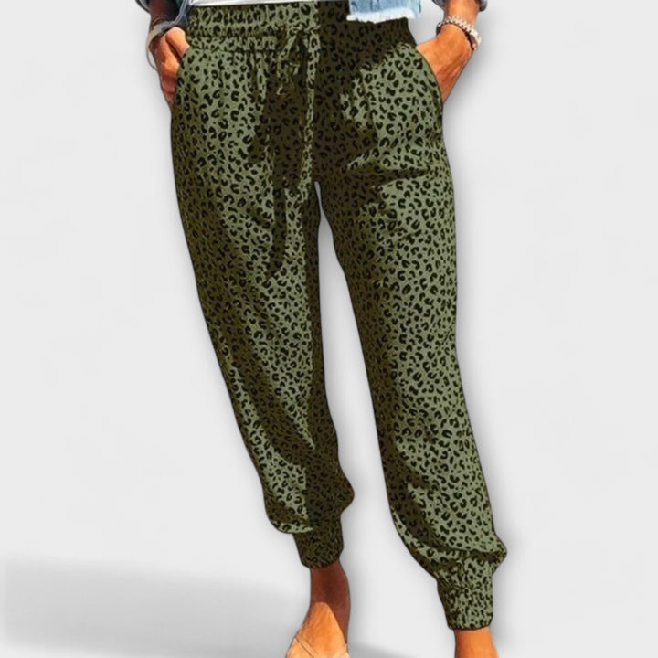 Romhild - Weite Leoparden-Hose