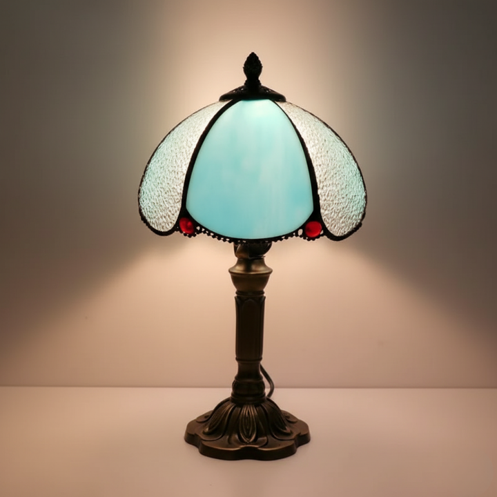 Blaue Schmetterlingslampe