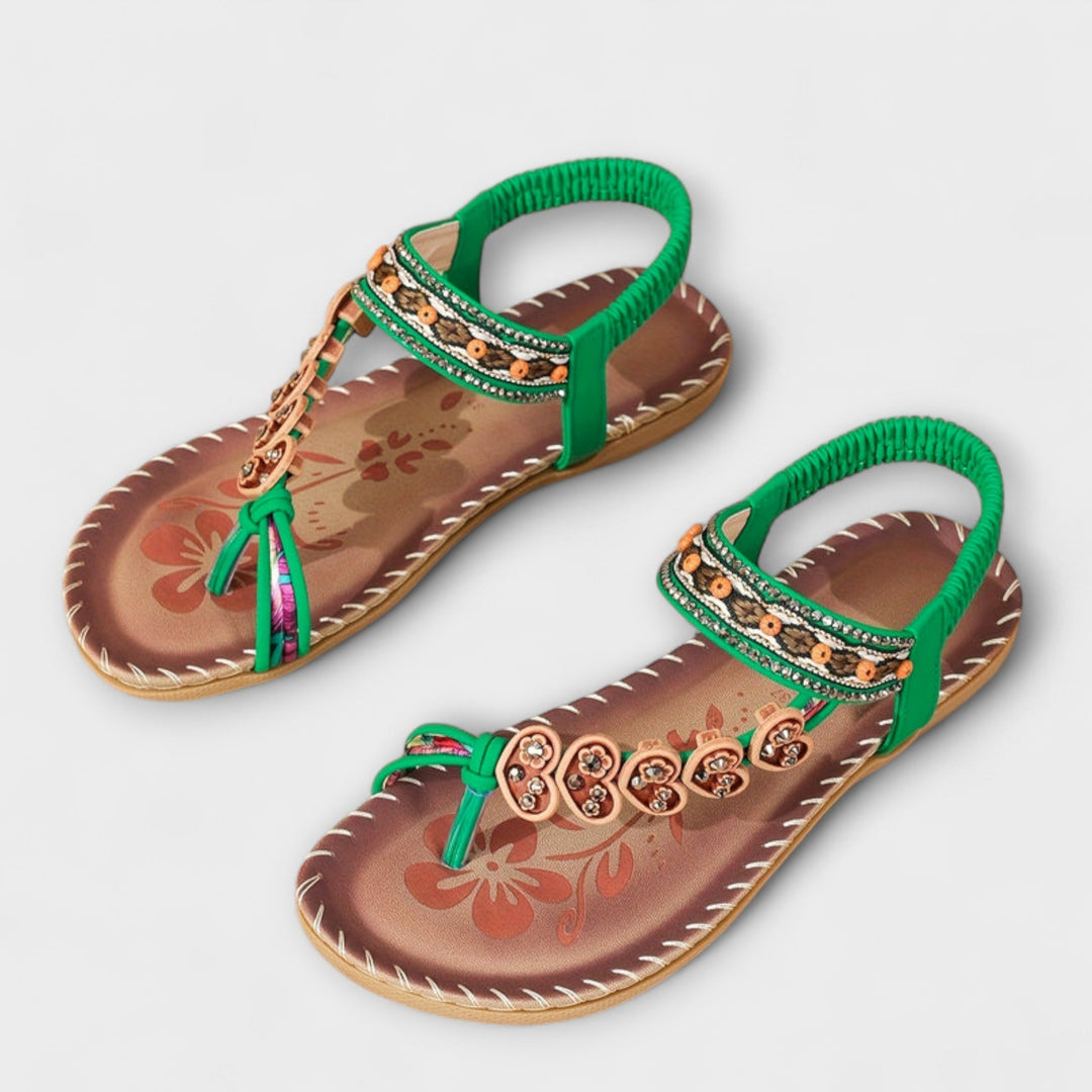 Apollonia - Boho-Sandalen mit Zehensteg
