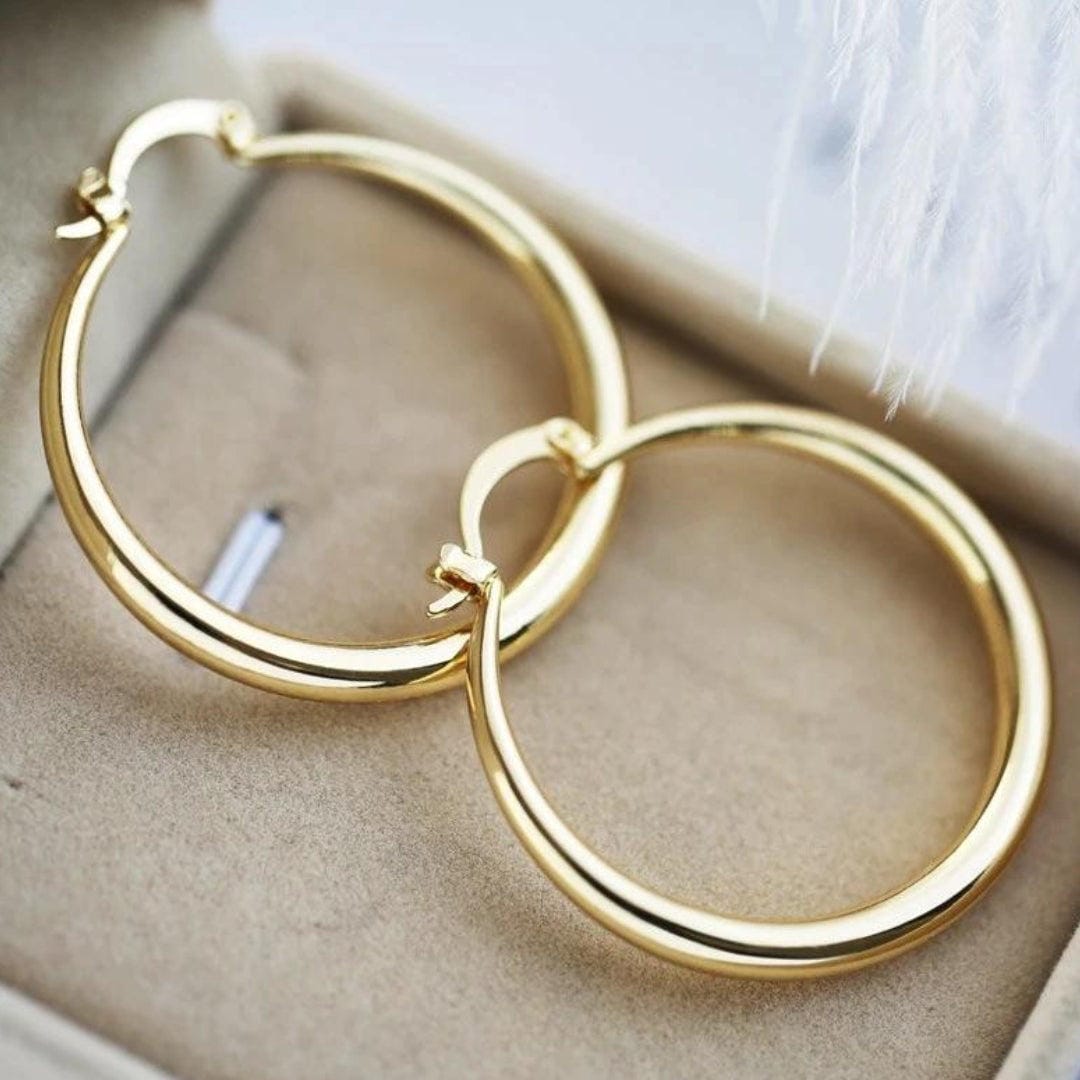 Gold Hoop Earrings Kenmare