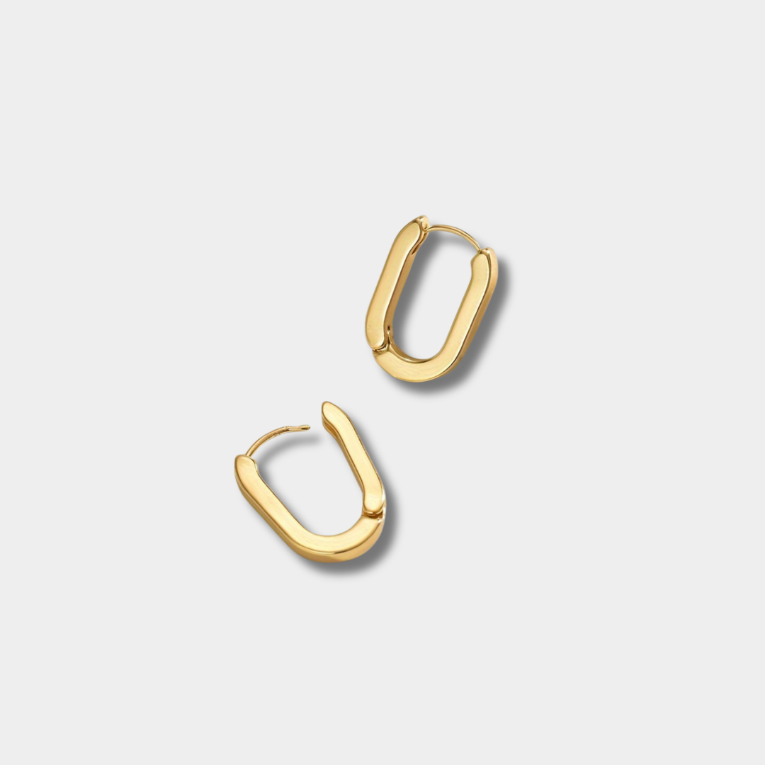 Gold Hoop Earrings Méabh