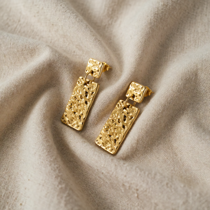 Gold Drop Earrings Aoife