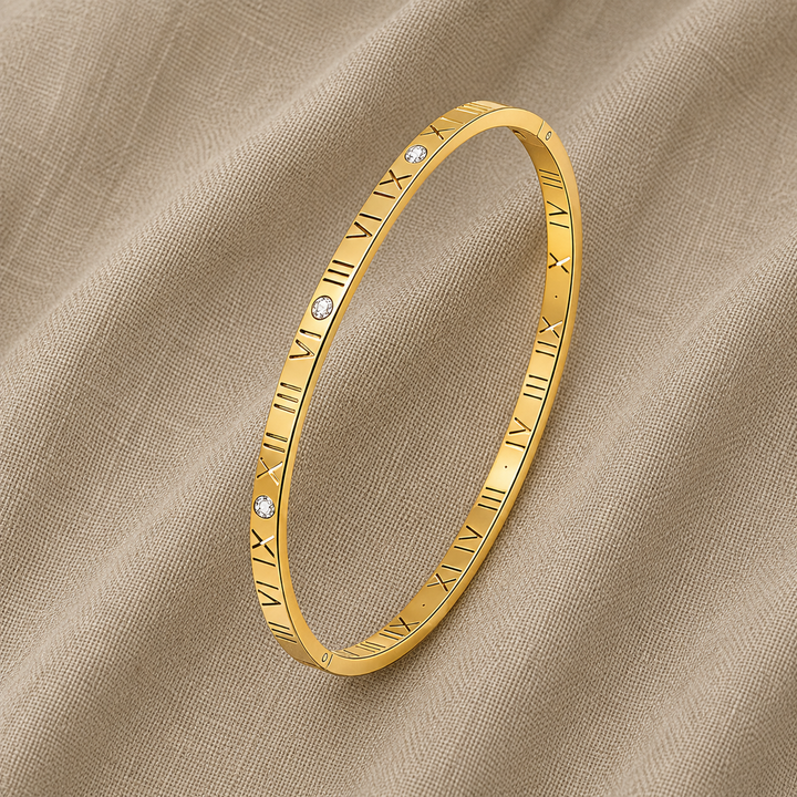 Gold Bangle Bracelet Máirín