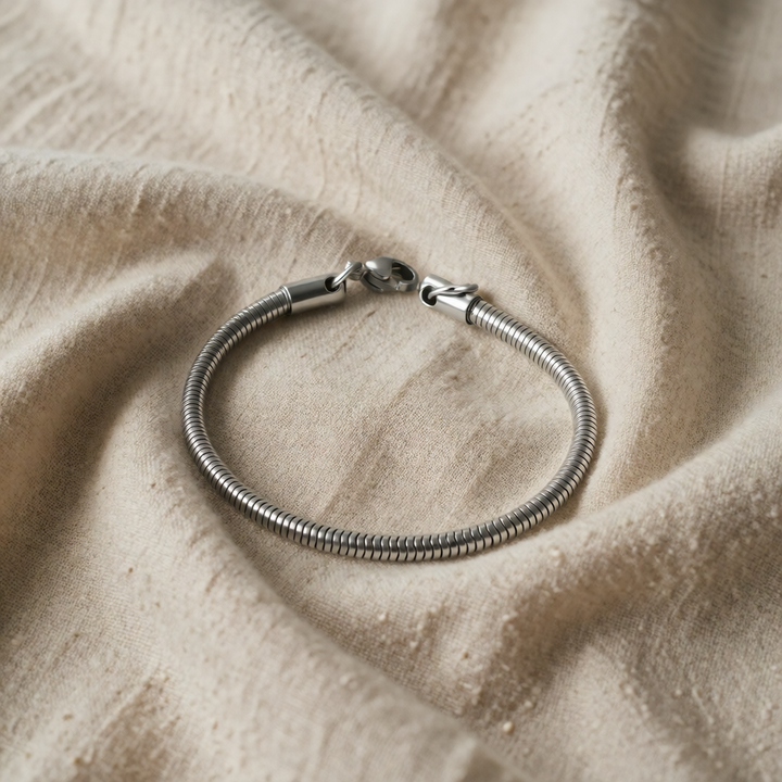 Silver Snake Chain Bracelet Ciara