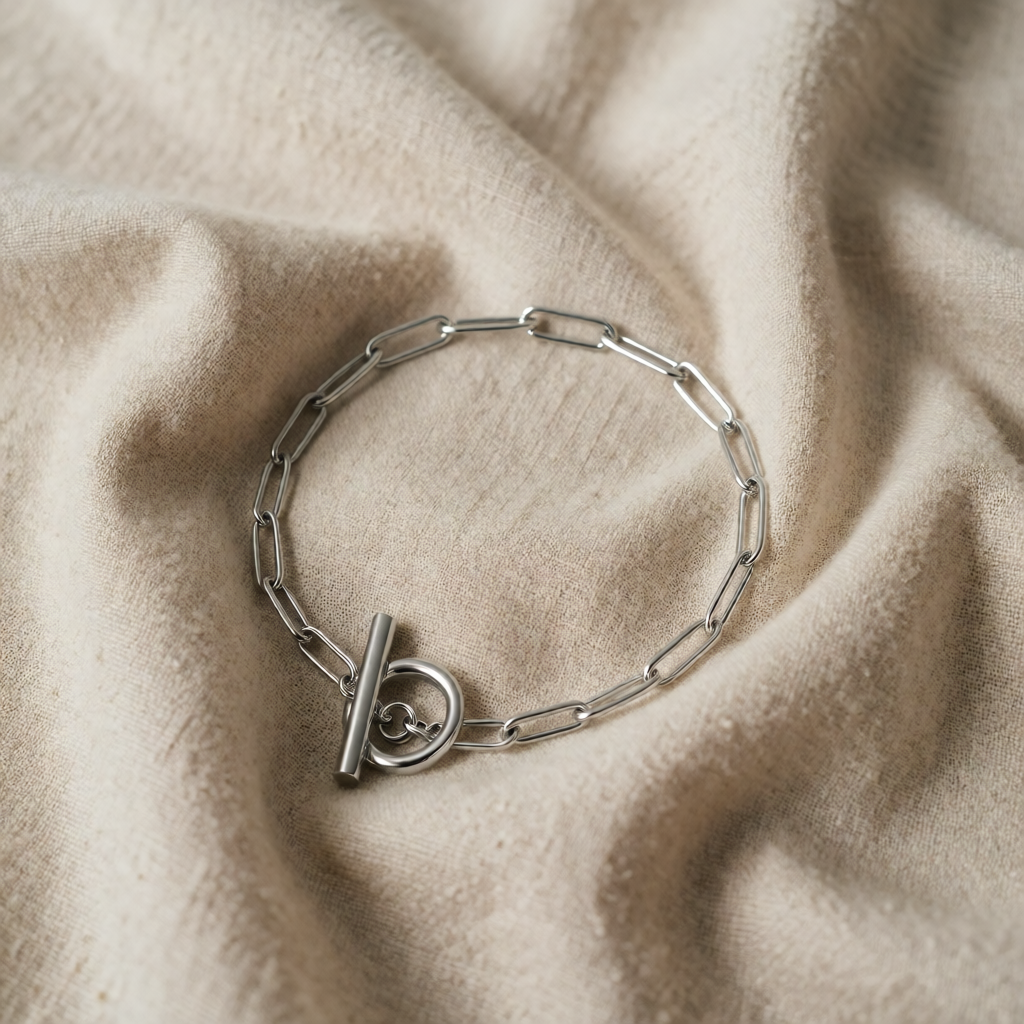 Silver Chain Bracelet Órla