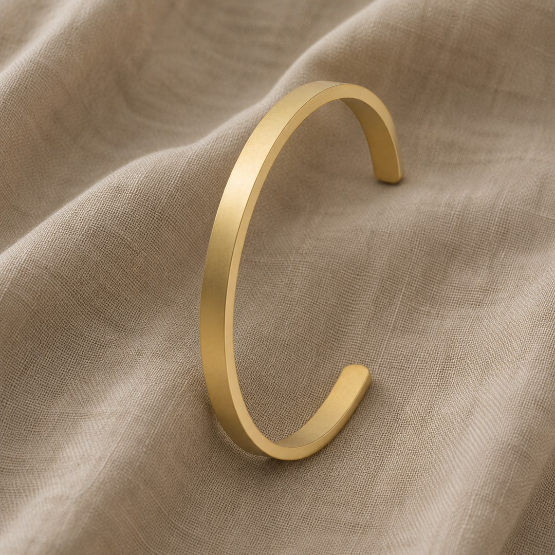 Gold Cuff Bracelet Fionnuala
