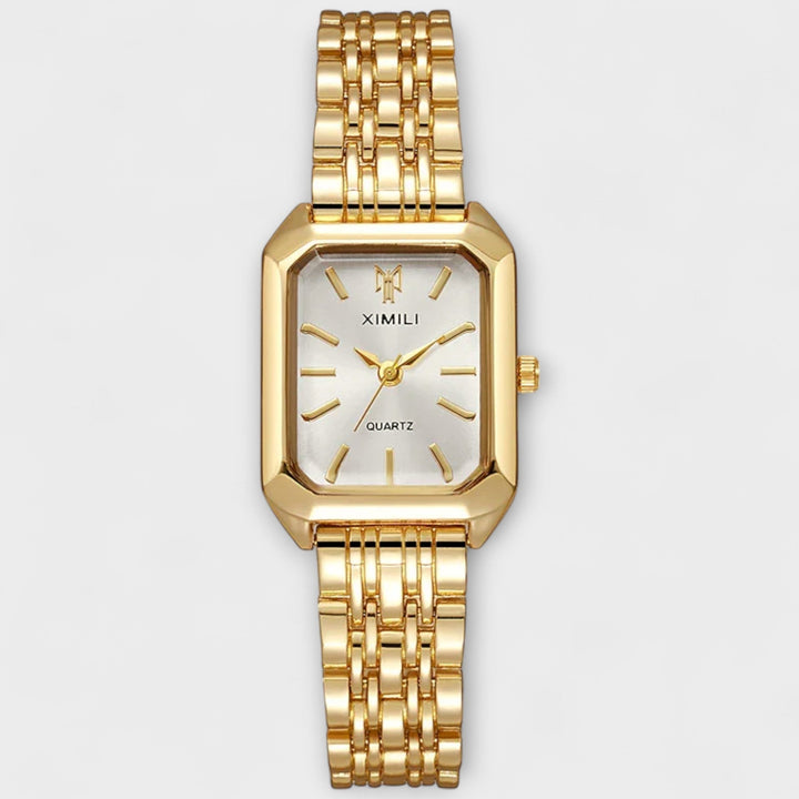 Gold Watch Sorcha with Rectangular Case