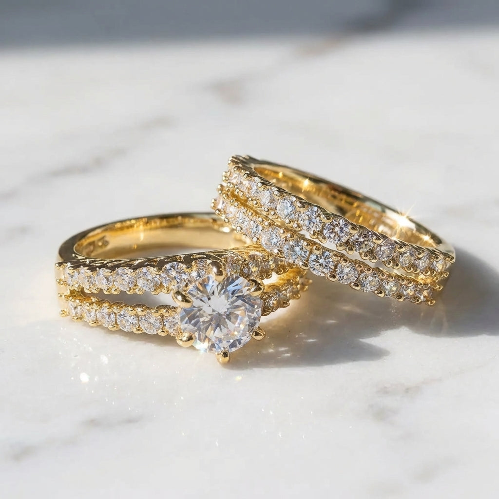 Eternal Radiance Ring Set