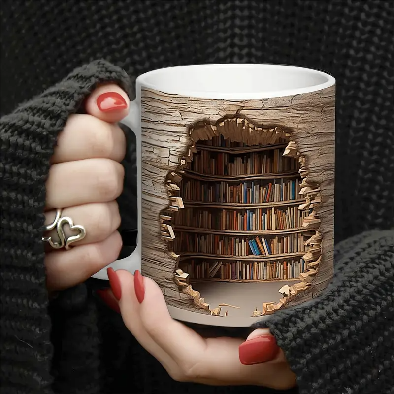 Verzaubernde Wärmeaktivierte Bibliotheks-Tasse