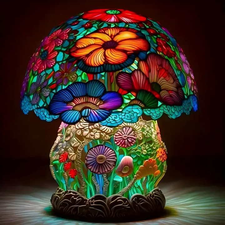 Frosted Pilzlampe