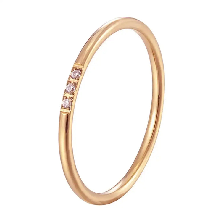 Silver Open Ring Áine with Multicoloured Crystals