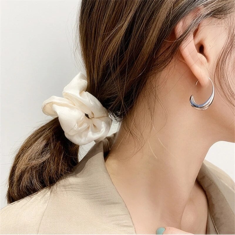 Gold Hoop Earrings Sorcha