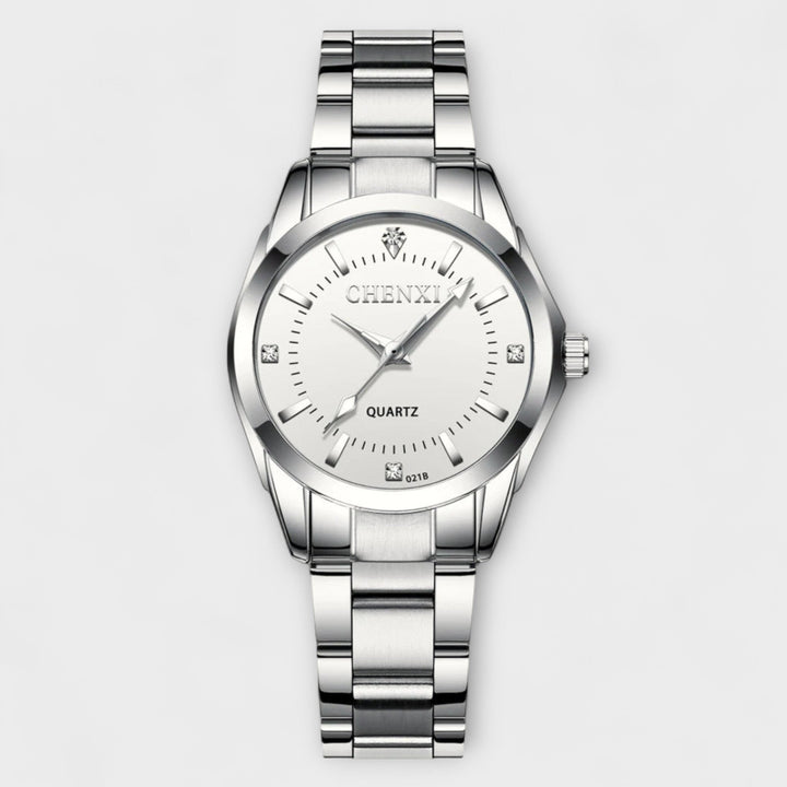 Stainless Steel Watch Saoirse with Blue Dial