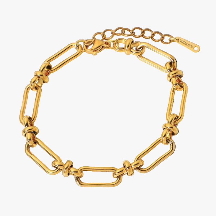 Gold Link Bracelet Méabh