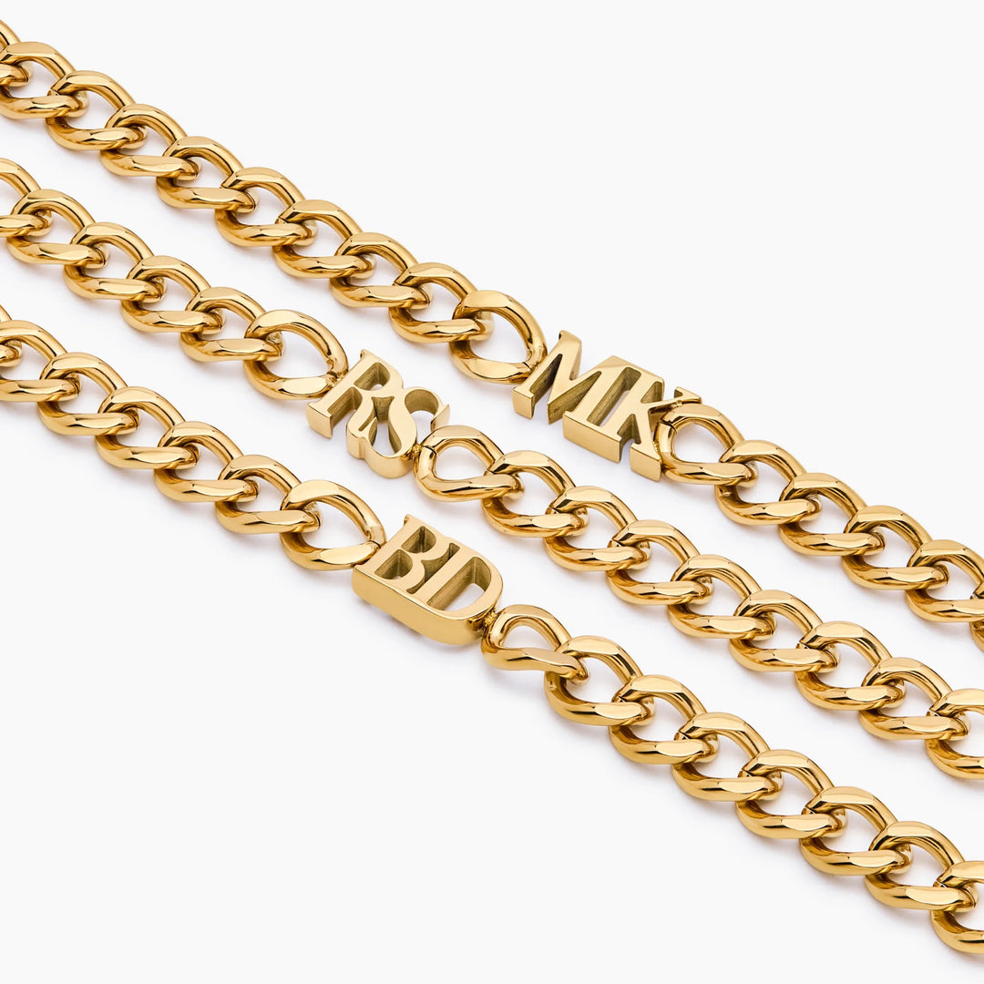 Initial Choker Necklace
