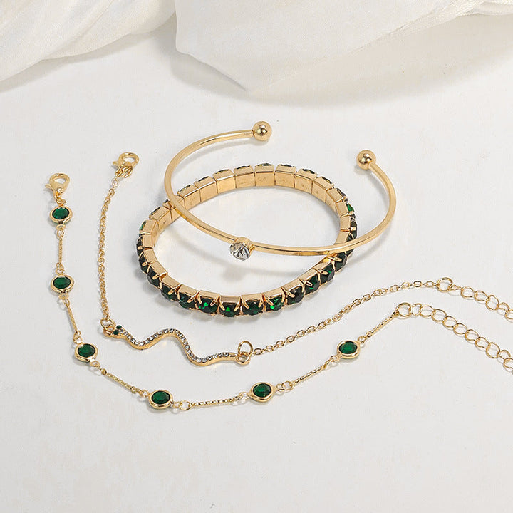 Gold Bracelet Set Nuala